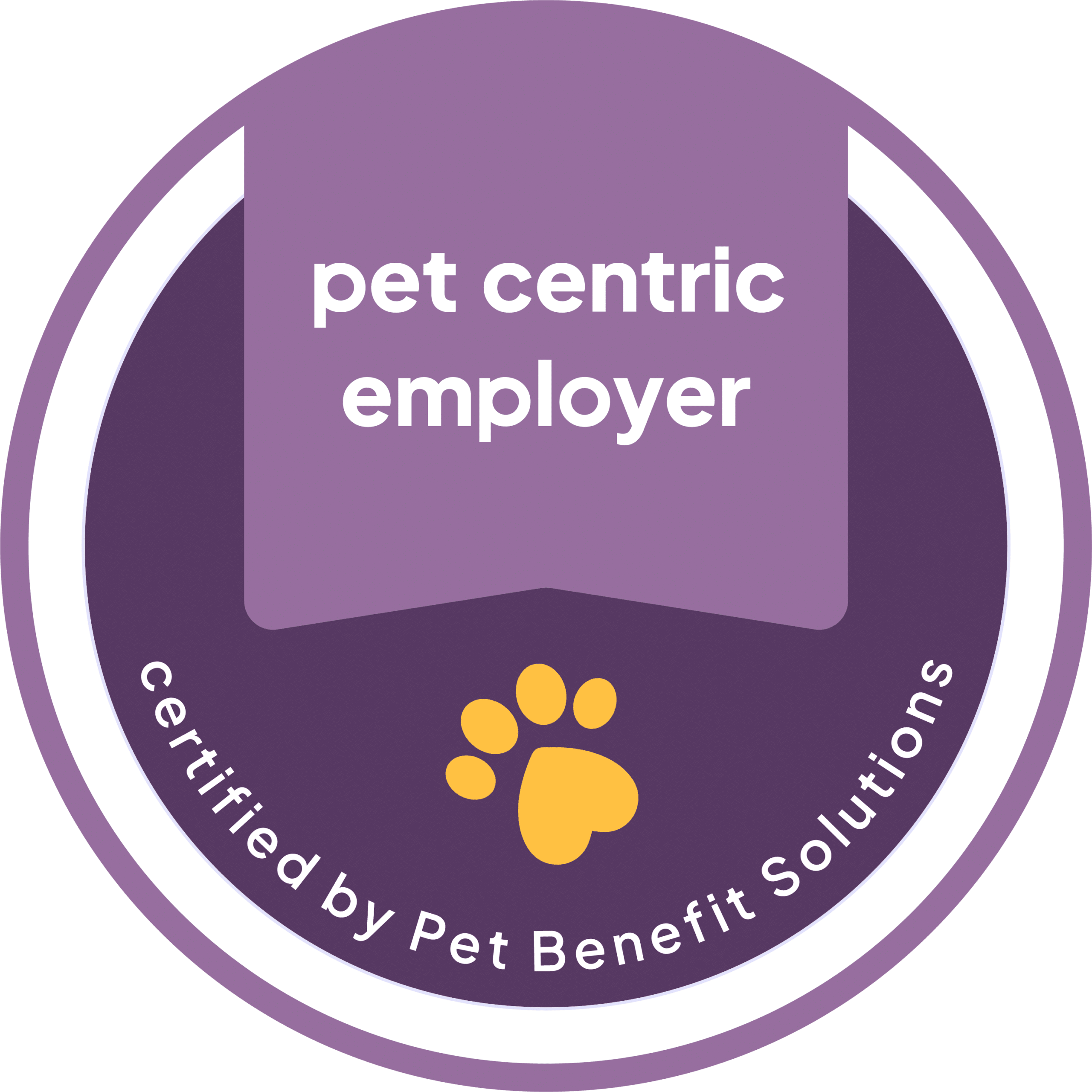 Pet Centric Employer Certification badge